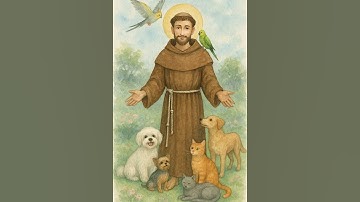 🐾 Powerful Prayer of Saint Francis for the Health of Pets #prayer #saintfrancis #animals