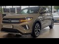 フォルクスワーゲン 新型 T-Cross R-Line 2025 アスコットグレー 18インチ ミサノ ウォークアラウンド&内装詳細