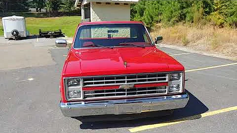 SOLD - 1986 Chevy C10 Squarebody Shortbed Pickup