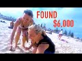 NUDE BEACH Metal Detecting Found $6,000 with LUCKY LADIES!! *Gold Treasure*