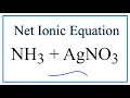Net Ionic Equations and Reactions