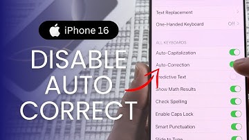 How To Disable Keyboard Auto Correct On iPhone 16 & iPhone 16 Pro Max!