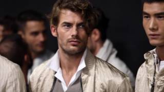 Giorgio Armani - 2018 Spring Summer Men's Fashion Show Backstage