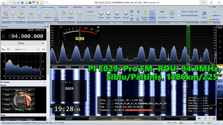 03.06.2025 16:28UTC, [Es], Pro FM, ROU, 94.9MHz, 1486km