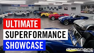 SUPERFORMANCE SHOWCASE! Every Car in The Superformance Lineup | Downforce Motorsports