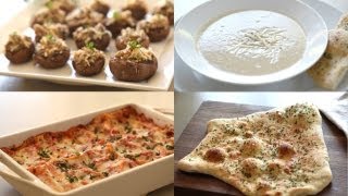 Vegetarian dinner recipes anyone can make. ___ join beth for more fun
menus! http://bit.ly/bethsentertaining the menu: stuffed mushroom caps
- 0:59 white...