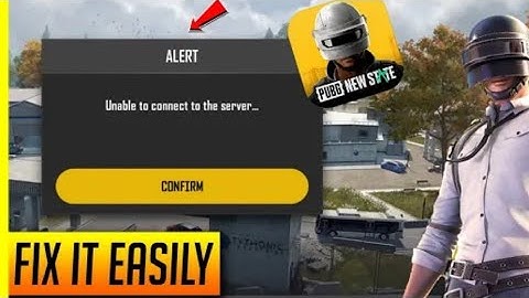 unable to connect to the server problem || pubg new state not opening problem fix kaise kare