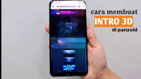 Cara & Trik Membuat Intro 3D di HP android || PANZOID Tutorial