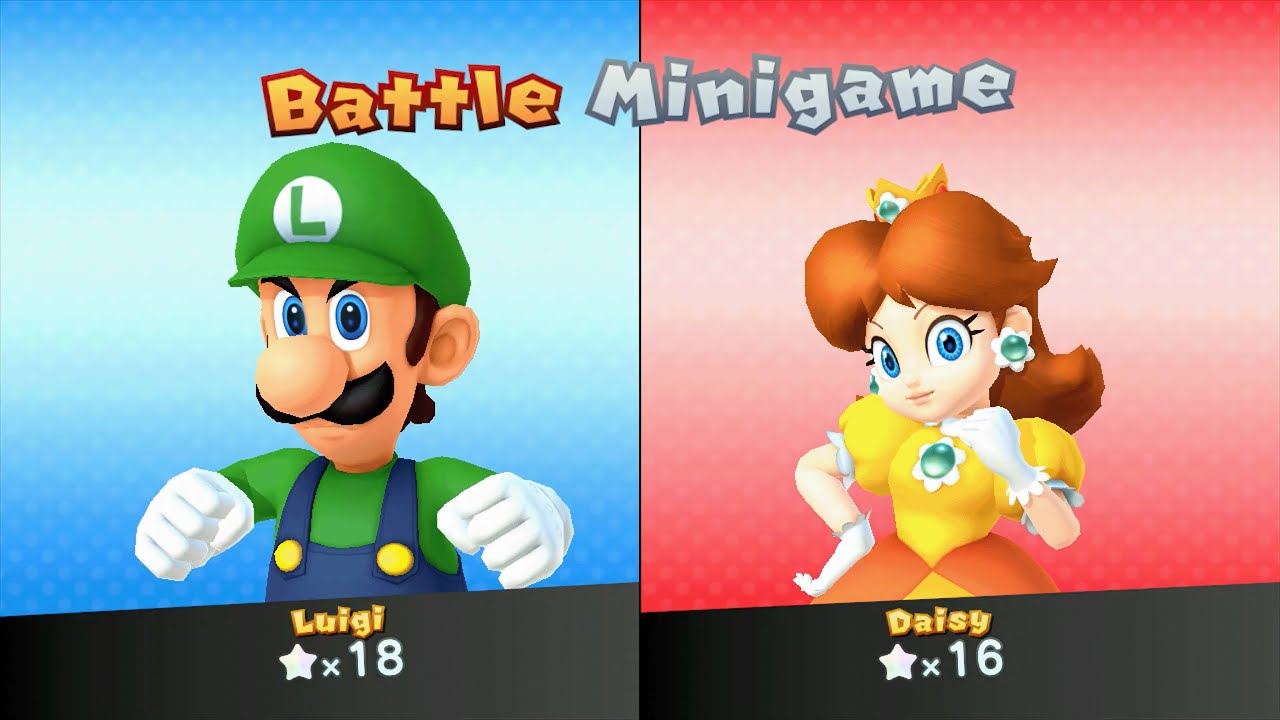 Mario Party 10 - Luigi vs Daisy - Airship Central