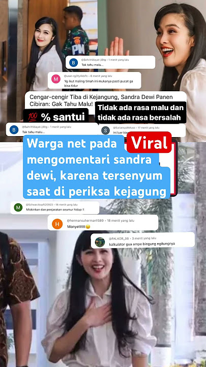 Sandra dewi di banjiri komentar warga net #statuswhatsapp #storywaterbaru #statuswa