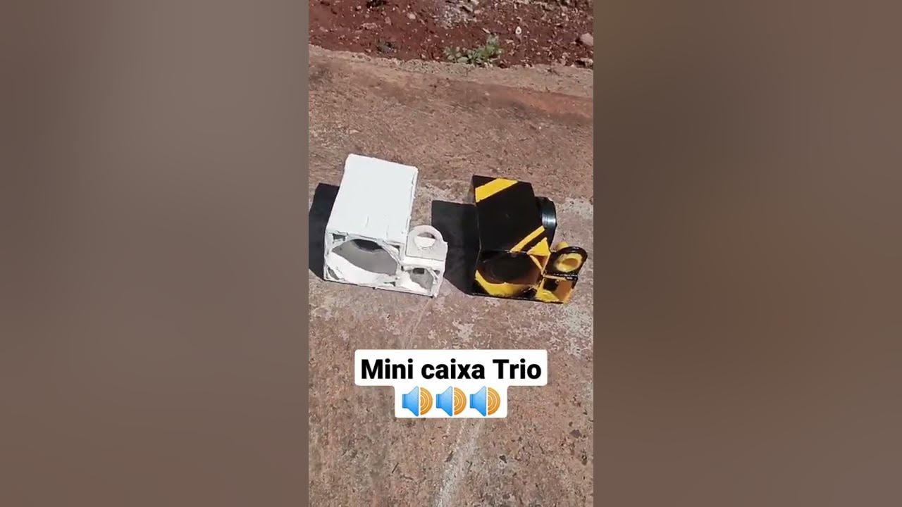 Mini-Paredão - Caixa Trio de Som Automotivo - Áudio, TV, vídeo e fotografia  - Maracanã I, Santarém 1251947855