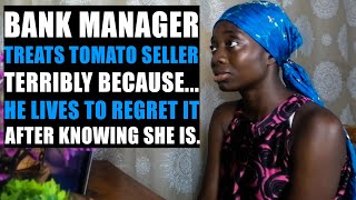 Bank Manager Shows Terrible Behaviour Towards Tomato Seller Not Knowing She Was...