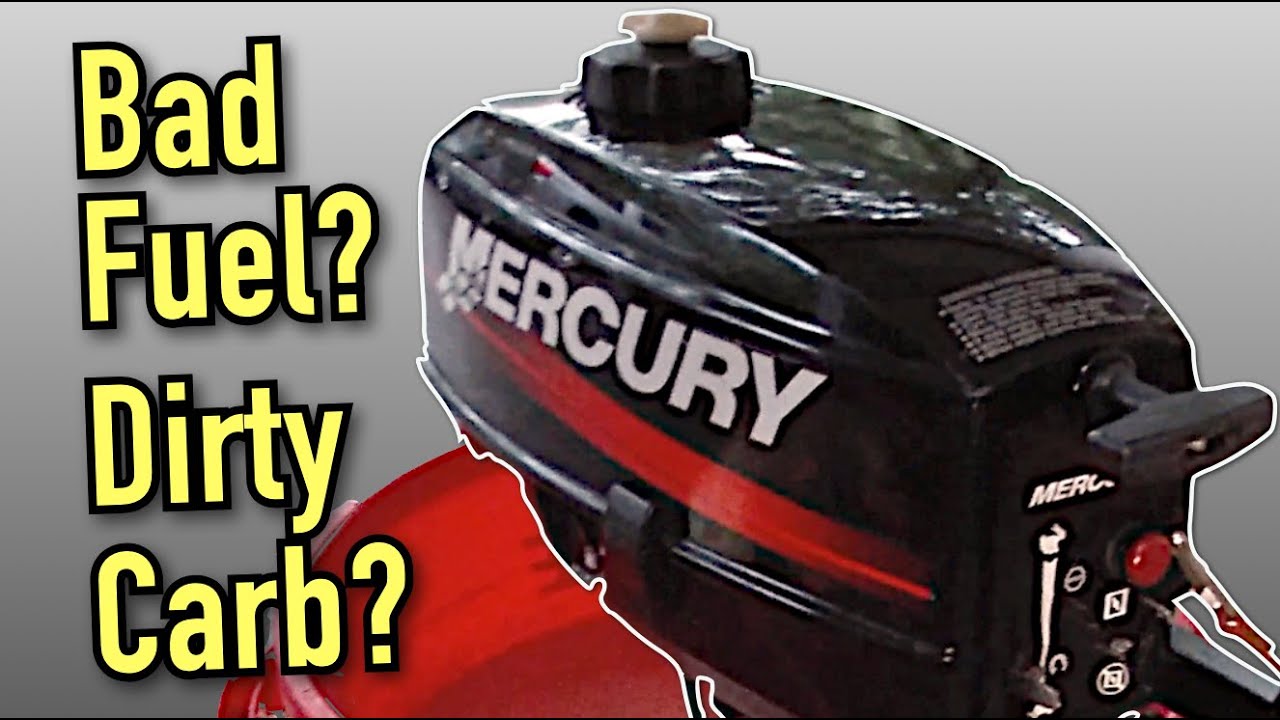 Is this little mercury outboard 2 5 hp two stroke ruined is it a