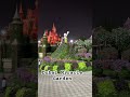 🌸 Dubai Miracle Garden at Night ✨