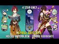 Heizou Hyperbloom and Beidou Aggravate - Genshin Impact Abyss 3.4 - Floor 12 9 Stars