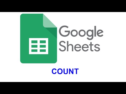 คำสั่ง count  Update New  COUNT,COUNTA,COUNTIFS การใช้สูตร Basic Google Spreadsheet  ep6