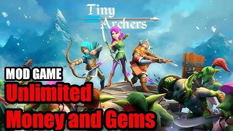 Tiny Archers Gameplay || Unlocked Mod || UNLIMITED MONEY AND GAMS