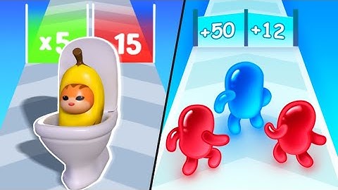 Epic Banana Run | Join Blob Clash 3D / All Level Gameplay: Android,iOS - New APK Mod Version Update