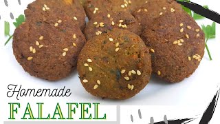 How to make Vegan Falafel Snack at home/ Middle-Eastern Falafel Recipe /ఫలాఫెల్ స్నాక్