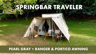 Springbar Traveler Pearl Gray + Ranger & Portico Awning (3 Springs Mountain Park, Tanay, Rizal)