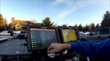 How to set up Lowrance HDS electronics