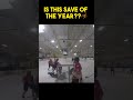 Is this the SAVE OF THE YEAR? 🔥🦂  #hockey #beerleaguehockey #goalie #micdup #hockeyplayers