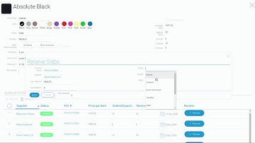 Purchase Order Adding Slabs (Part II) - Easy Stone Shop
