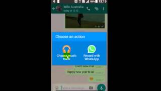 How to send and share audio in Whatsapp screenshot 2