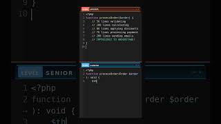Long-Methods-500-Lines-vs-Extract-Methods #phpprogramming