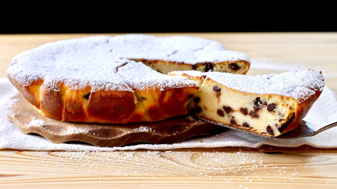 Torta Cremosa alla Ricotta e Cioccolato