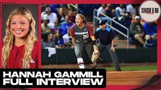 Former Razorback Hannah Gammill Talks Arkansas Softball, WCWS, Coach Deifel & More | Full Interview