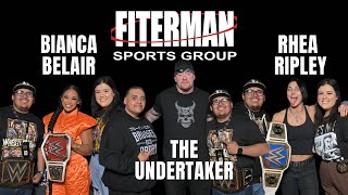 Meeting WWE Superstars at Wrestlemania 39 Superstore - Fiterman Sports Group