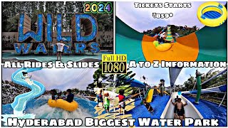 Wild Waters Theme Park | Water Park Near Hyderabad #waterpark #waterslide #hyderabad #viral #2024