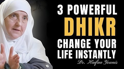 Say These 3 Words Daily & Watch Your Life Change! | Dr. Haifaa Younis