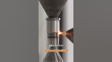 Small plunger laser cladding,make a surface strengthening layer,effective thinckness 0.5mm #welding