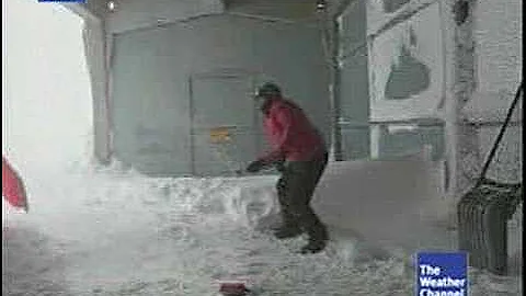 Watch boiling water turn to snow!