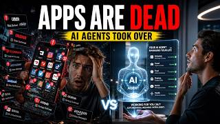 AI Agents Are Replacing Apps Forever | The Death of the App Economy (2026) #ai #aiagent #futuretech