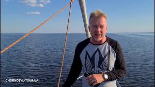 Яхта в ЧОРНОБИЛІ - відкрито водний маршрут в Чорнобильську зону