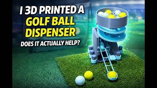 I 3d printed a golf ball dispenser. Does it actually help?