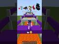 Minecraft mob jump challenge 🤣😍 #minecraft
