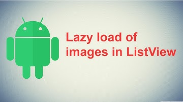 Lazy load of images in ListView
