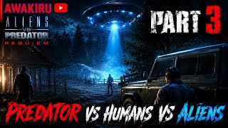 Battle Royal! manusia Vs Predator vs Alien - Aliens Vs Predator Requiem PPSSPP Gameplay Walkthrough