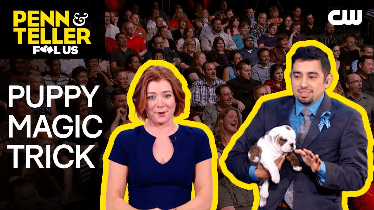 Magician Performs Puppy Magic Trick | Penn & Teller: Fool Us | The CW
