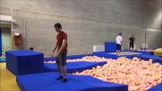 Tricking: Back Full Twist progression [day 2]