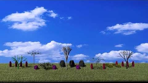 Fractal tree 3 by maya-python