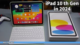 iPad 10th Generation in 2024 & Keyboard Case Hands on