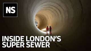 Inside London's super sewer: The tunnel designed to keep sewage out of the Thames