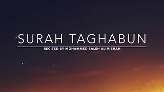 Surah Taghabun - سورة التغابن | Mohammed Saleh Alim Shah | English Translation