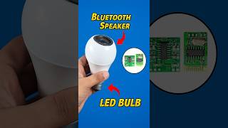 LED Bulb में Bluetooth Speaker! 💡🔊 #shorts #ytshorts #youtubeshorts