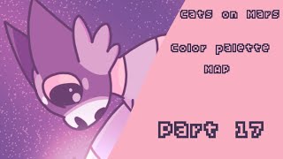 Cats on Mars color palette MAP | Part 17
